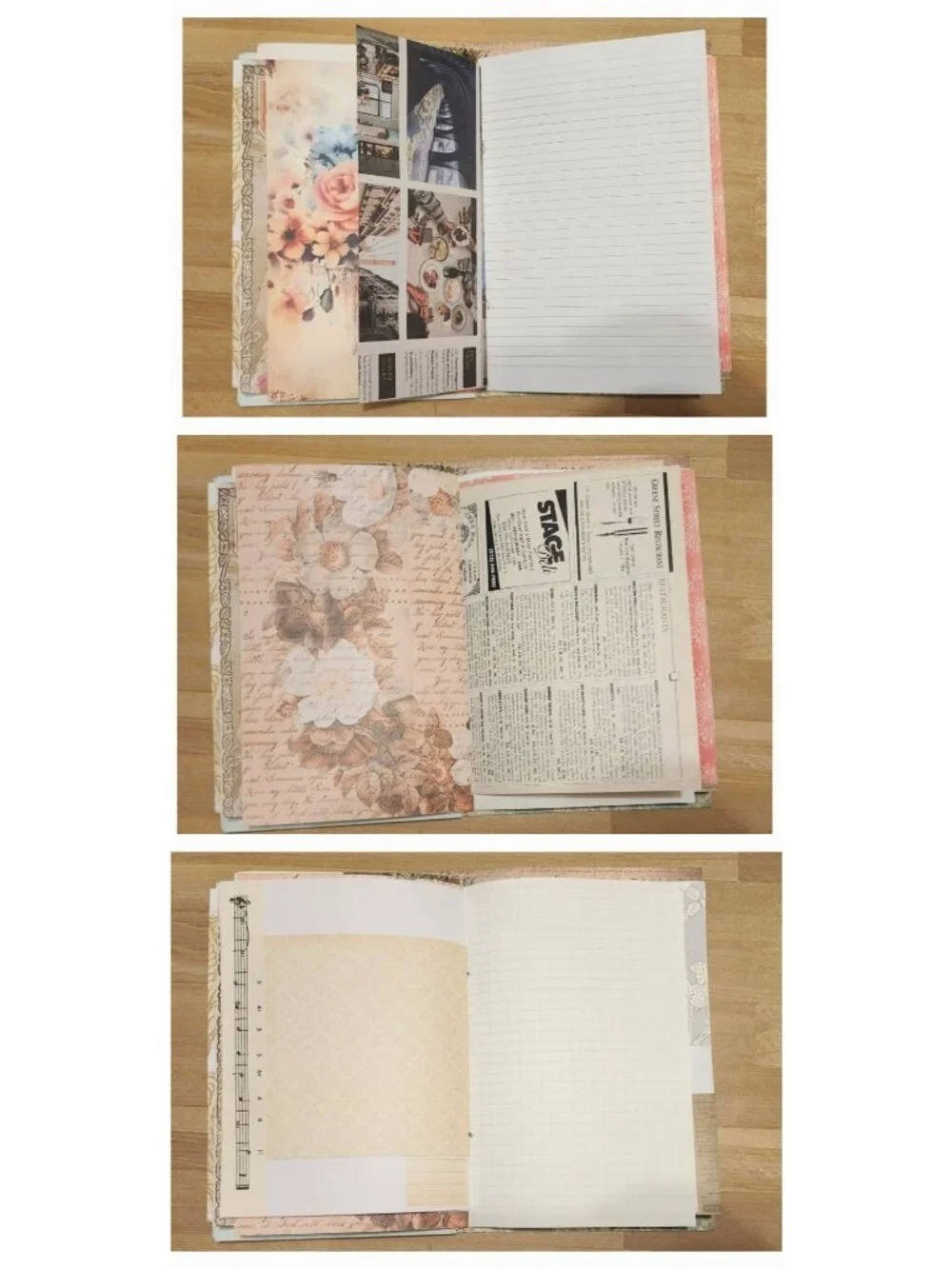 Handmade junk journal